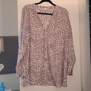 Leopard blouse